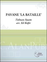 Pavane La Bataille Percussion Ensemble - 9 players - score and parts cover